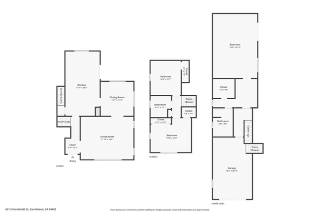 $1,999,000 | 621 South Humboldt Street, San Mateo, CA 94402