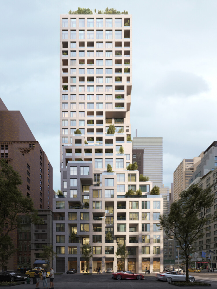 126 East 57th Street, Unit 1805 Manhattan, NY 10022 - Photo 21 of 24 a front view of a building