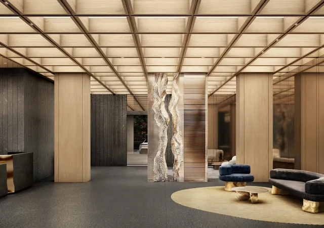 a room with gym equipment