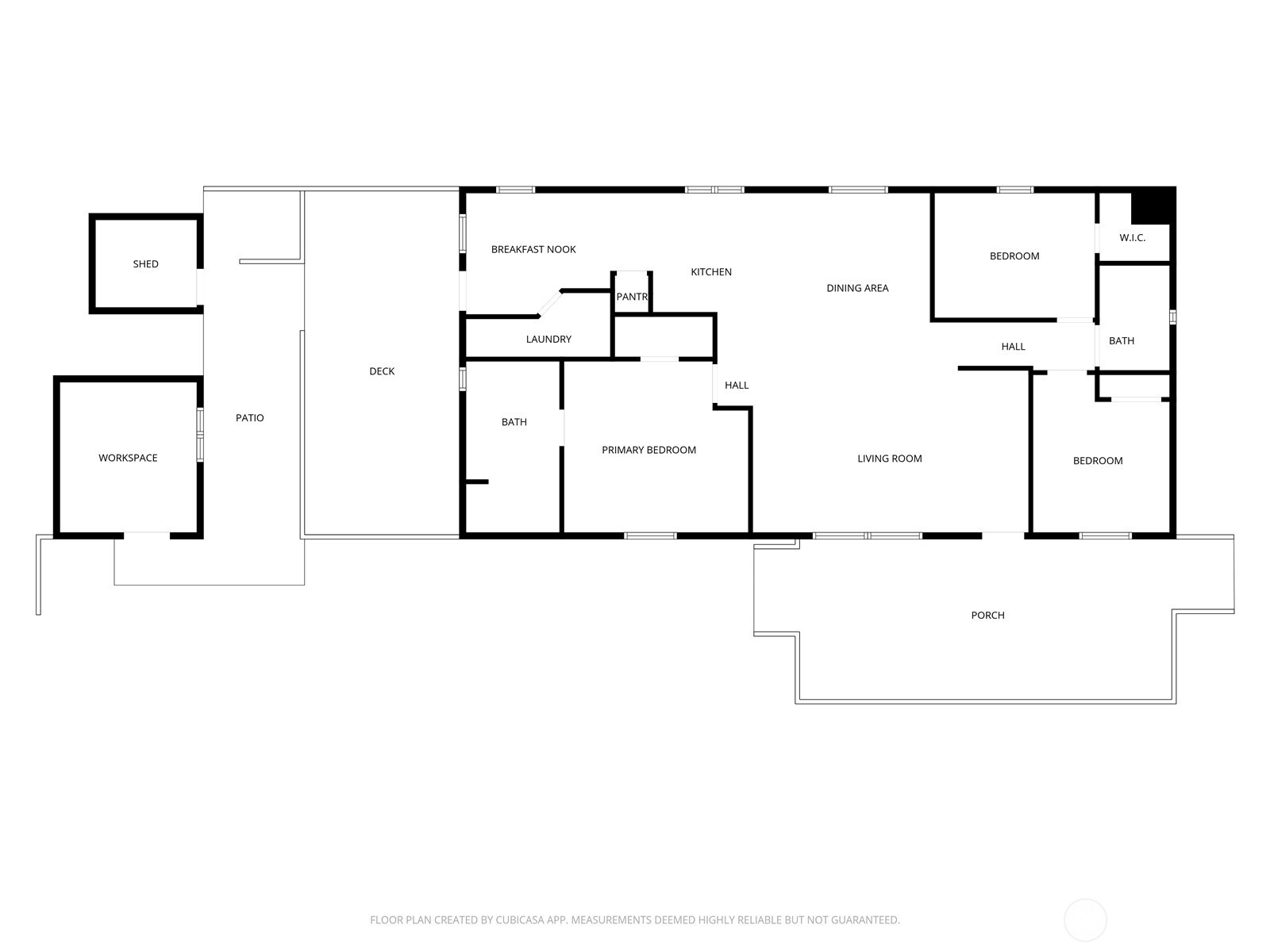 48 Robin Lane Pacific Beach, WA 98571 - Photo 36 of 36 a picture of a floor plan