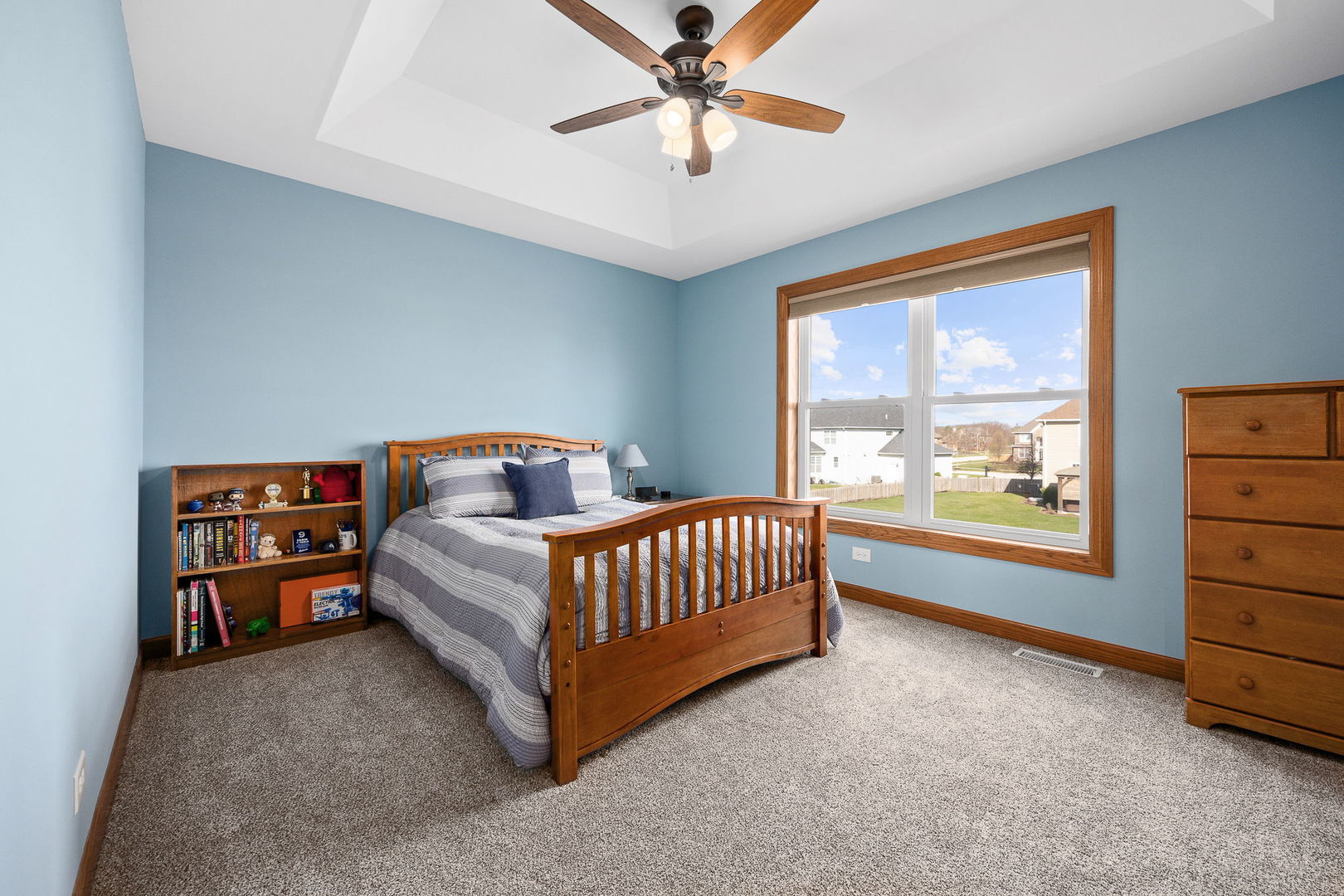 311 West Frontier Drive Minooka, IL 60447 - Photo 22 of 44 a bed room with a bed and a window