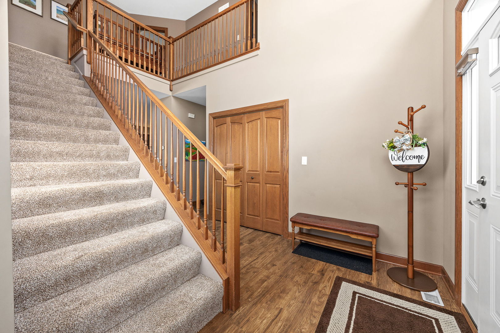 311 West Frontier Drive Minooka, IL 60447 - Photo 4 of 44 a view of entryway and hall