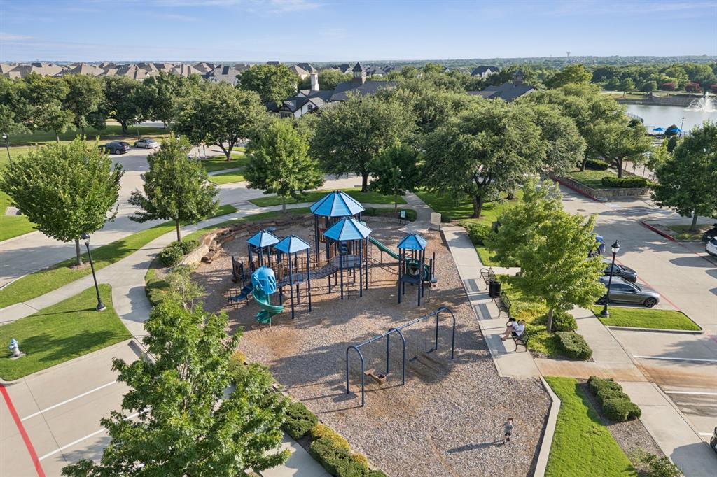 3508 Ruffian Court Celina, TX 75009 - Photo 34 of 38 an aerial view of a house with a yard