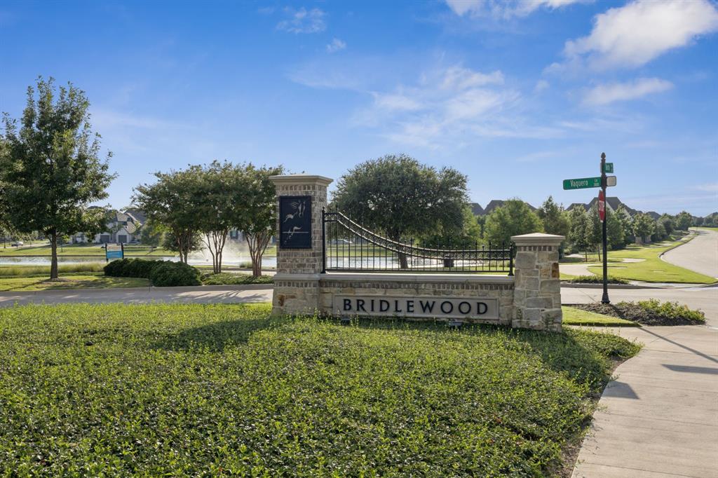 3508 Ruffian Court Celina, TX 75009 - Photo 36 of 38 a view of a house with a yard and sitting area
