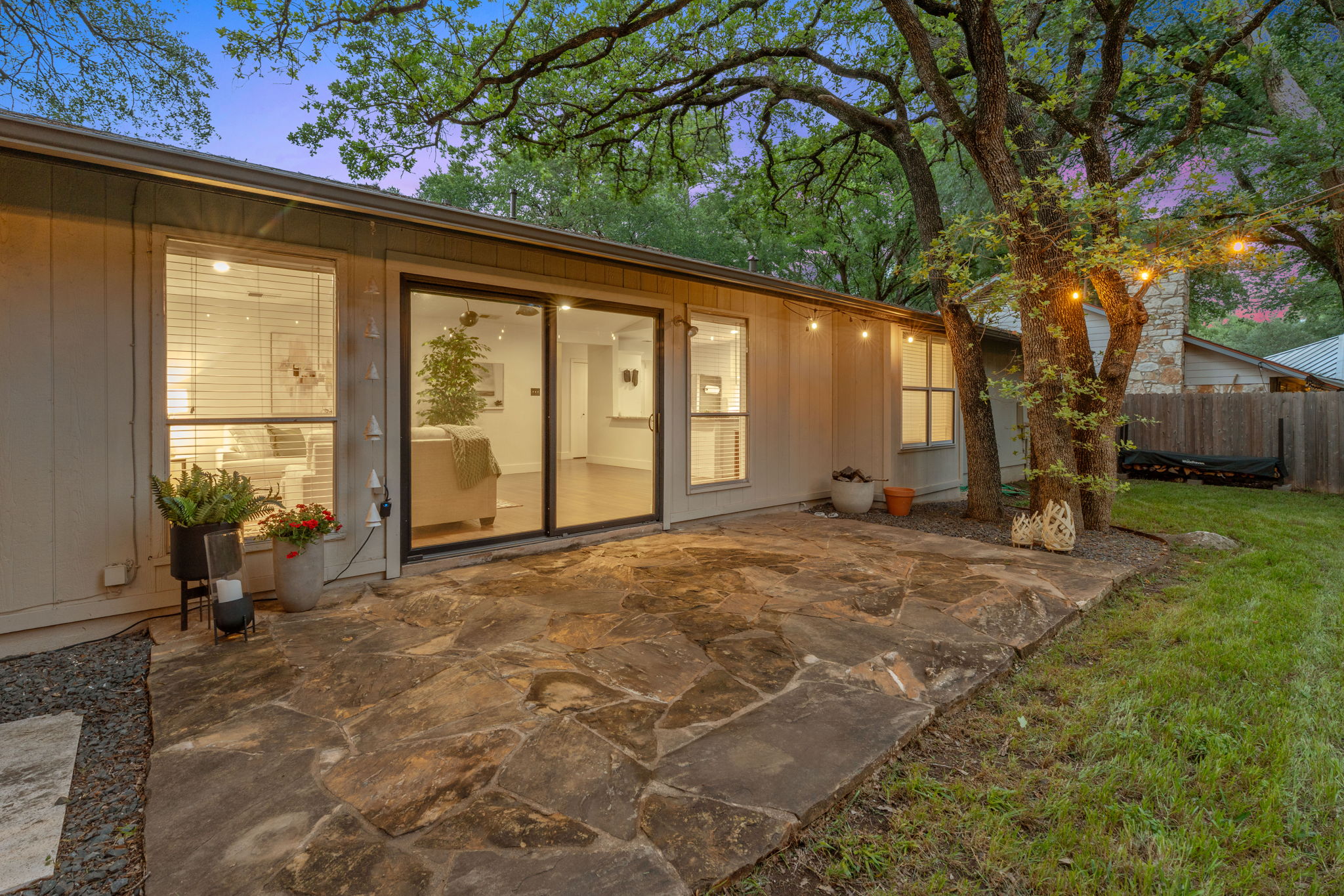 4705 Fieldstone Drive Austin, TX 78735 - Photo 28 of 34 a view of a house with backyard and a tree