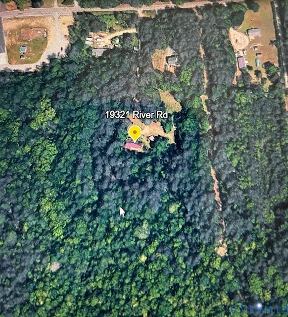 19321 River Road Chesterfield, VA 23838 - Photo 48 of 50 an aerial view of house with yard and outdoor seating