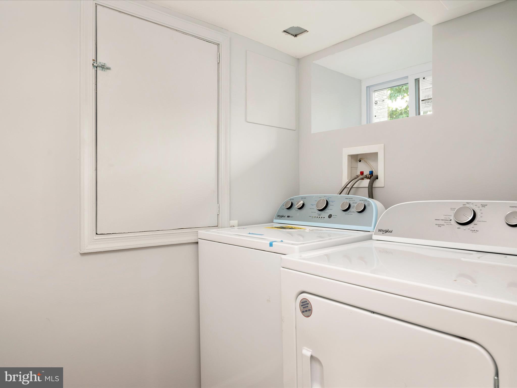 1119 Overbrook Road Baltimore, MD 21239 - Photo 27 of 72 a utility room with dryer and washer