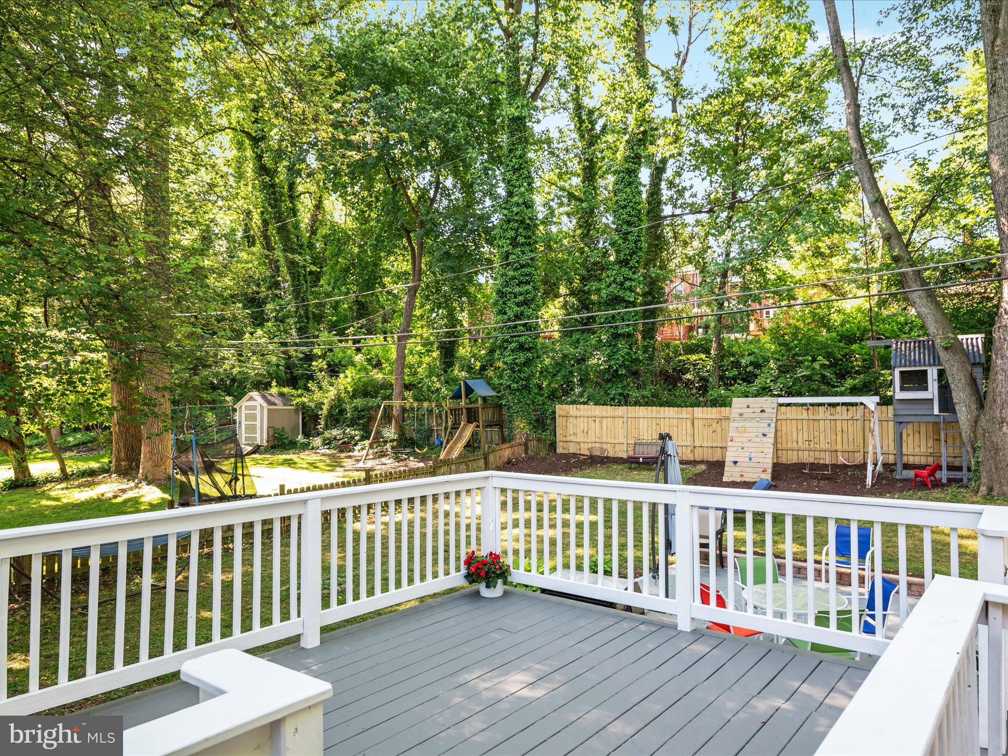 1119 Overbrook Road Baltimore, MD 21239 - Photo 52 of 72 a view of a roof deck