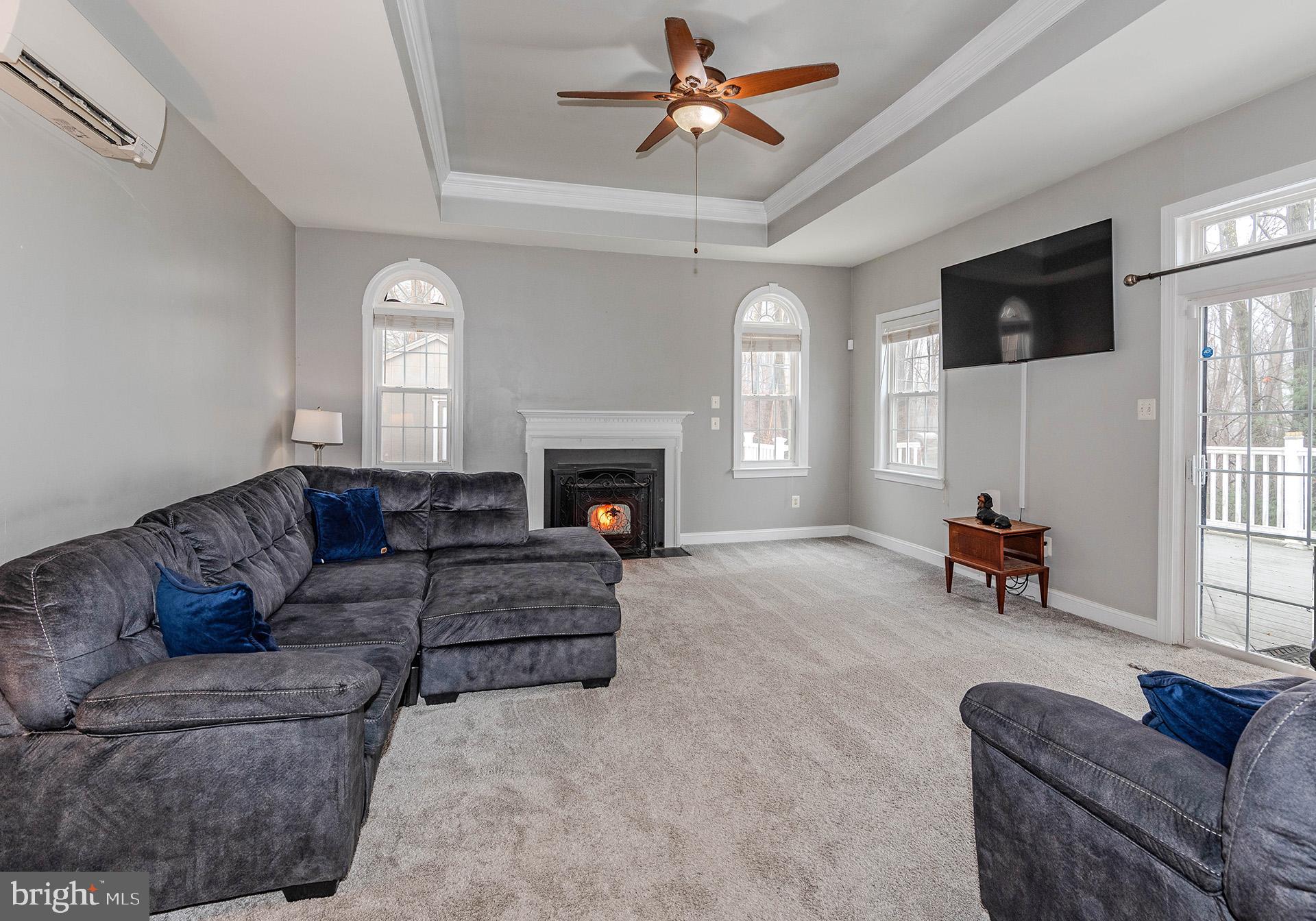 3895 Buffalo Road New Windsor, MD 21776 - Photo 19 of 44 Enchanting pellet stove in your huge family room!