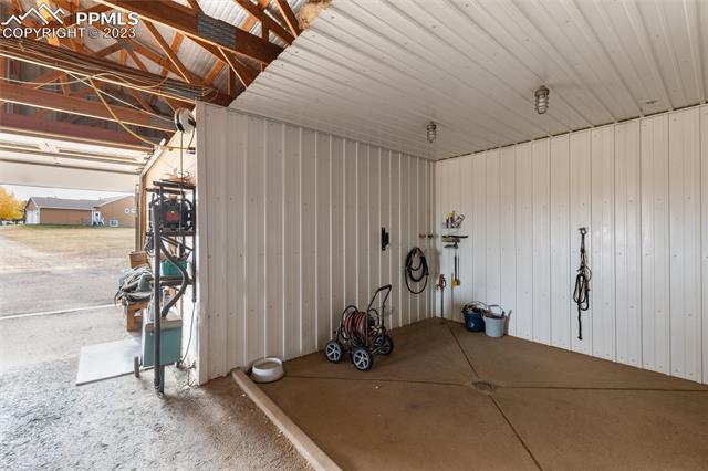 16850 Steppler Road Colorado Springs, CO 80908 - Photo 31 of 36 Wash rack with hot water in barn.