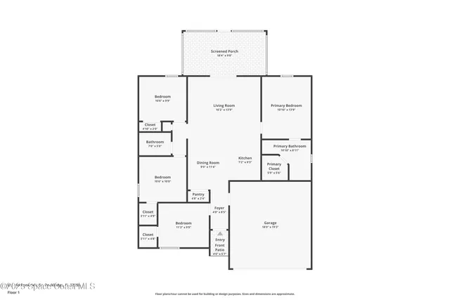 $2,225 | 821 Honeysuckle Drive, Rockledge, FL 32955