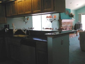 375-48 London Bridge Road, Unit 48 Lake Havasu City, AZ 86403 - Photo 3 of 9 a kitchen with a sink and cabinets