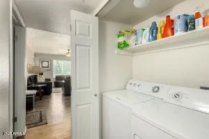 a view of utility room