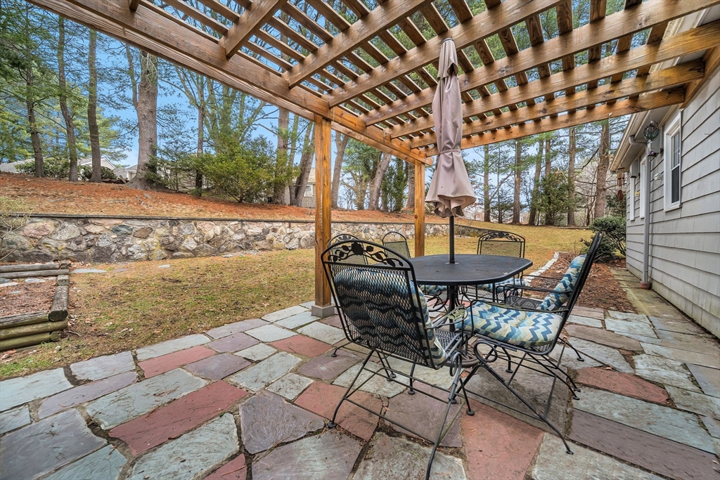 15 Spring Valley Road Belmont, MA 02478 - Photo 19 of 29 a view of a chairs and table in the patio