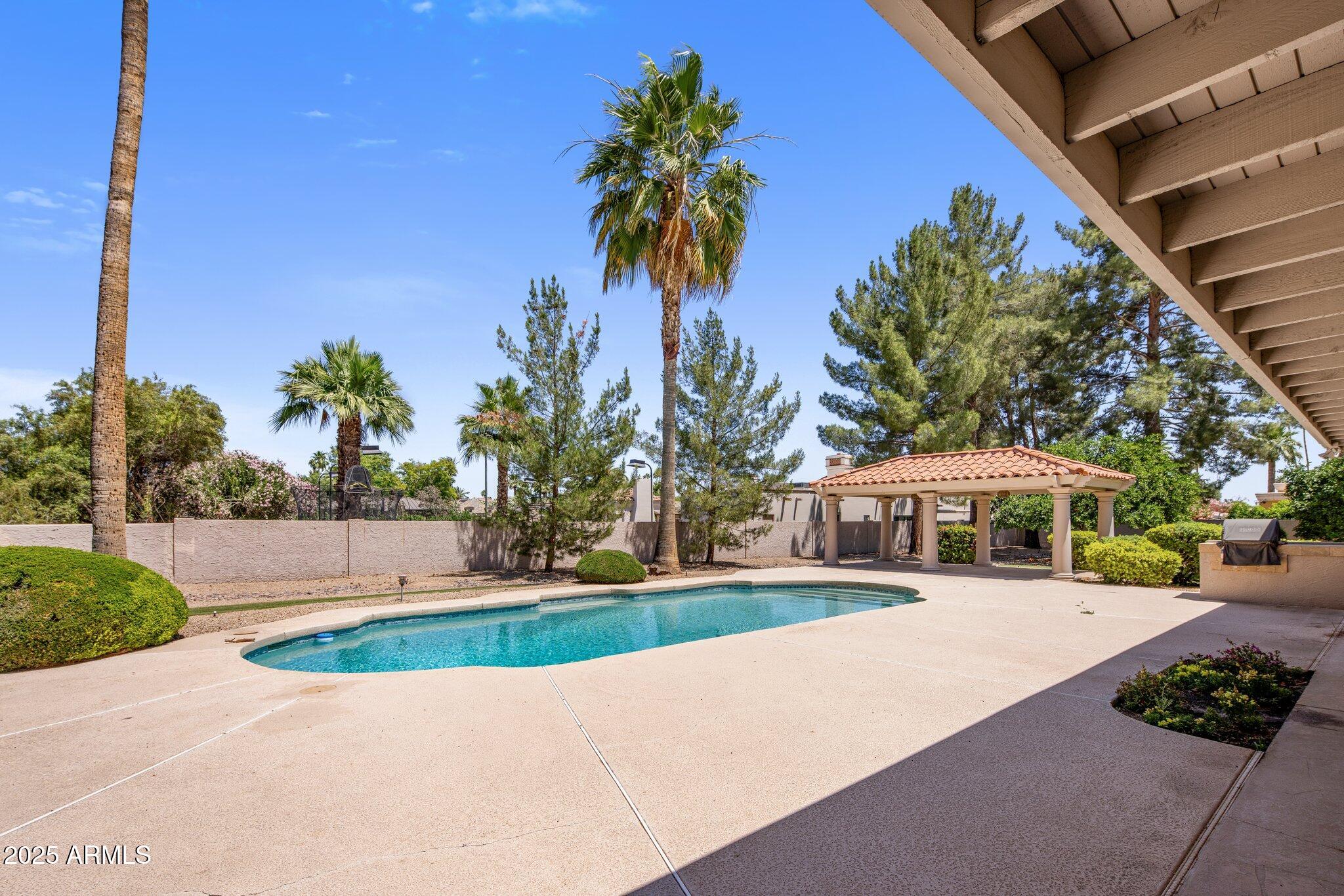 8815 North Invergordon Road Paradise Valley, AZ 85253 - Photo 3 of 22 a view of a yard with palm trees