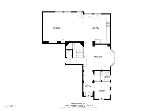 a picture of a bench in room