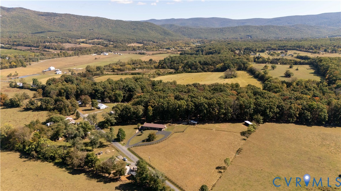 3574 Blose Road Elkton, VA 22827 - Photo 44 of 49 Aerial view of property and surrounding area with