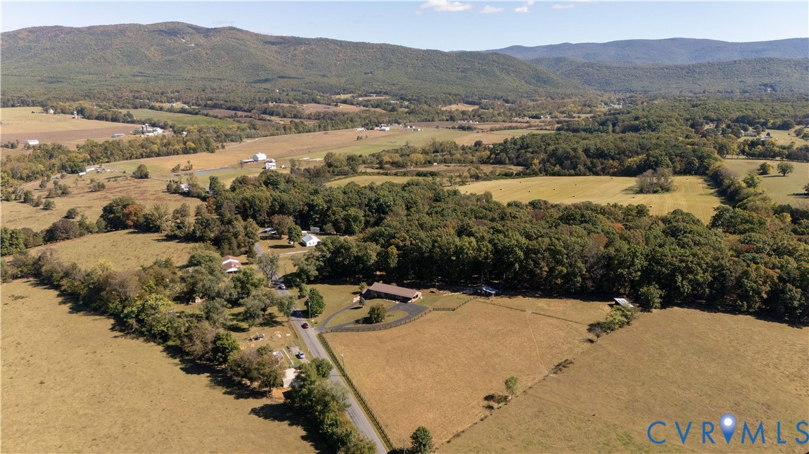 3574 Blose Road Elkton, VA 22827 - Photo 45 of 49 Aerial view of a mountain backdrop
