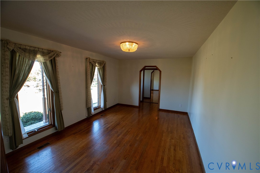 3574 Blose Road Elkton, VA 22827 - Photo 9 of 49 Unfurnished room with dark wood-style flooring and