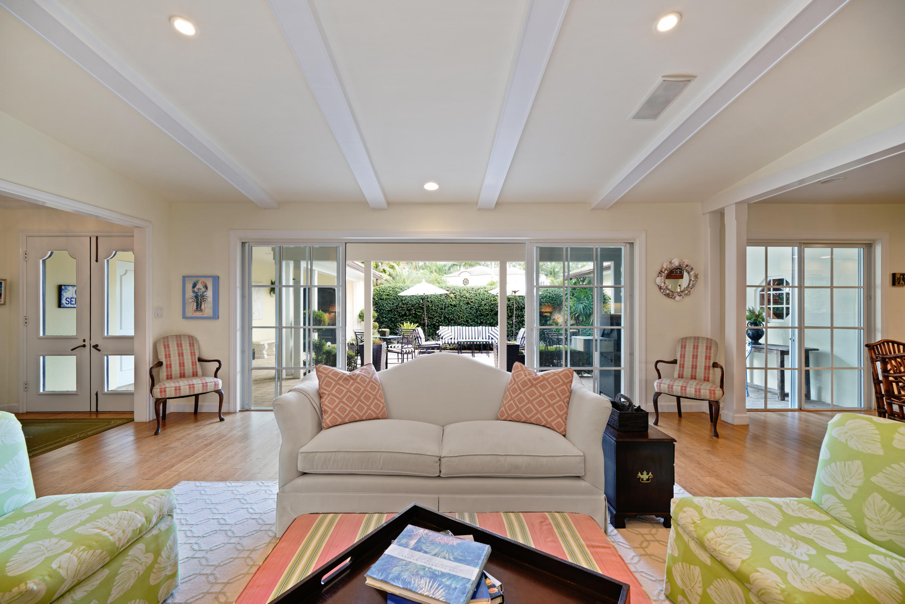 3232 Gulf Stream Road Gulf Stream, FL 33483 - Photo 9 of 36 a living room with furniture and a large window