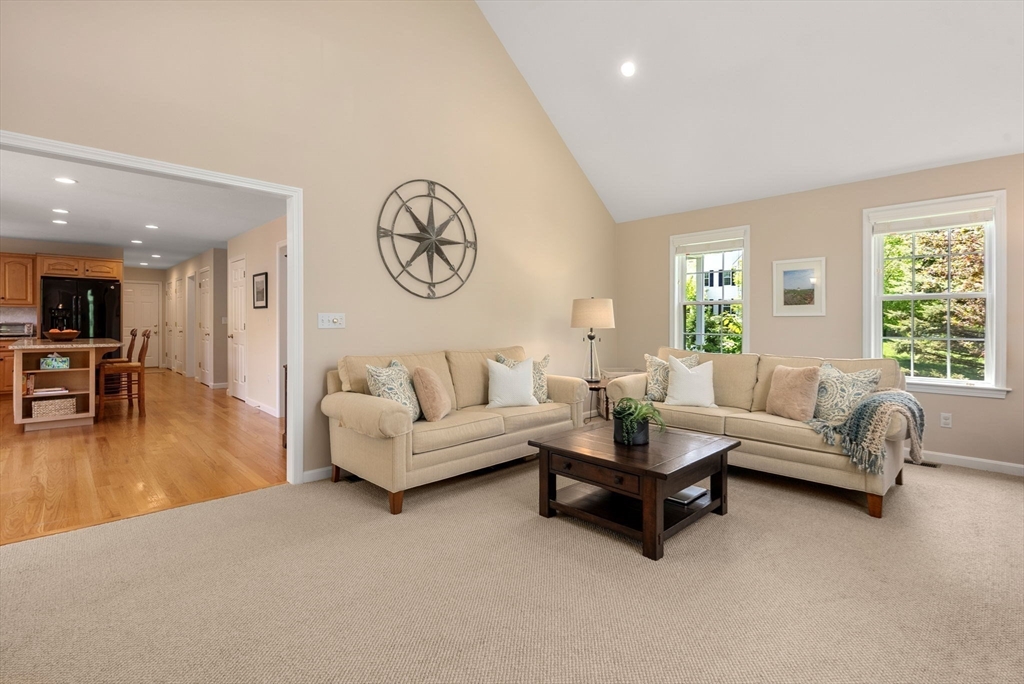 7 Brook Hill Road Sturbridge, MA 01518 - Photo 15 of 41 a living room with furniture and a large window