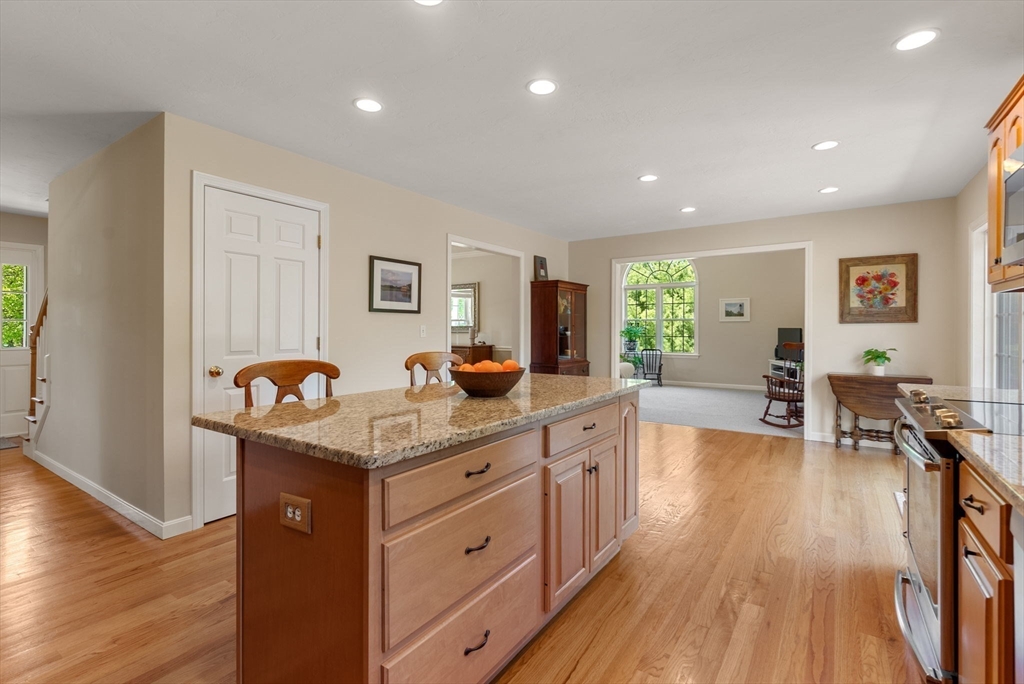 7 Brook Hill Road Sturbridge, MA 01518 - Photo 20 of 41 a view of living room with granite countertop furniture and wooden floor