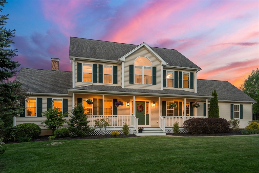 7 Brook Hill Road Sturbridge, MA 01518 - Photo 2 of 41 a front view of a house with a yard