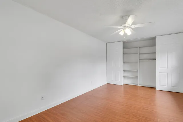 wooden floor in an empty room