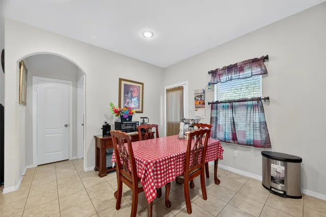 a view of a livingroom with furniture and a couch