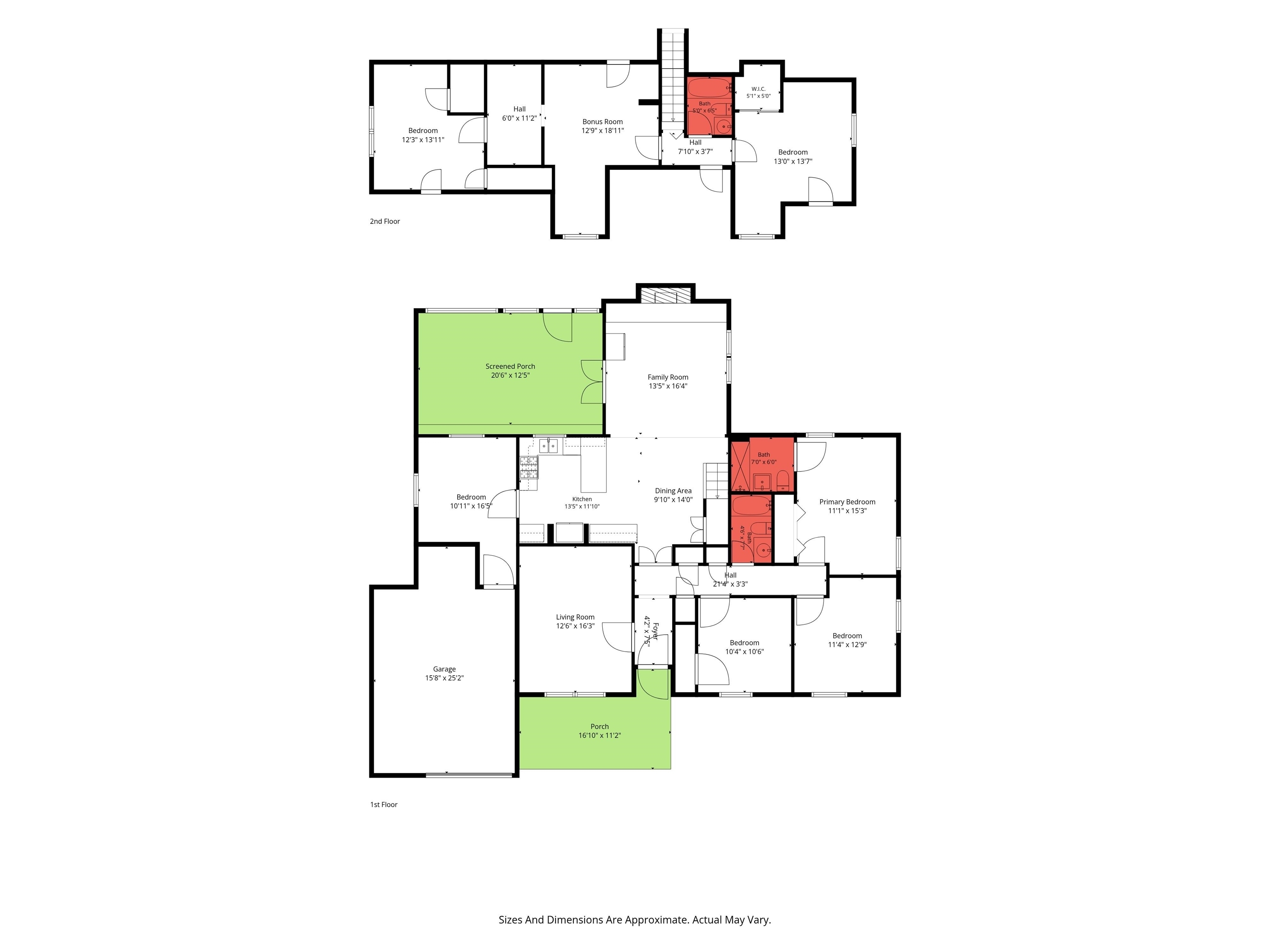5510 Richmond Road Mobile, AL 36608 - Photo 21 of 21 Floor plan