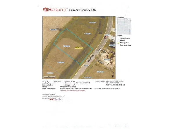 $50,000 | Tbd ( Lot 4-blk 1) Tbd ( Avenue Southeast, Harmony, MN 55939