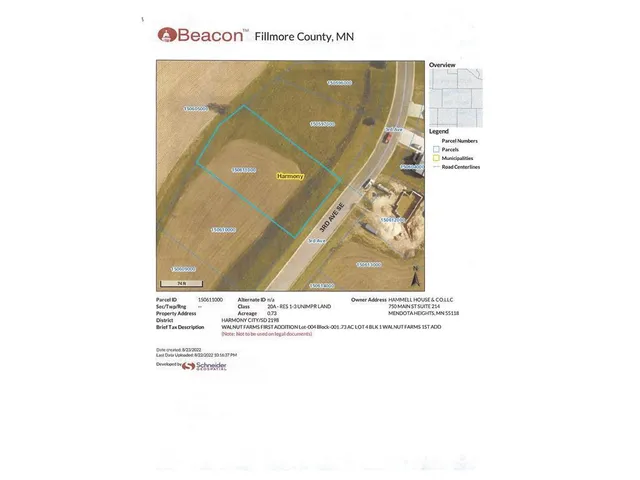 $50,000 | Tbd ( Lot 4-blk 1) Tbd ( Avenue Southeast, Harmony, MN 55939