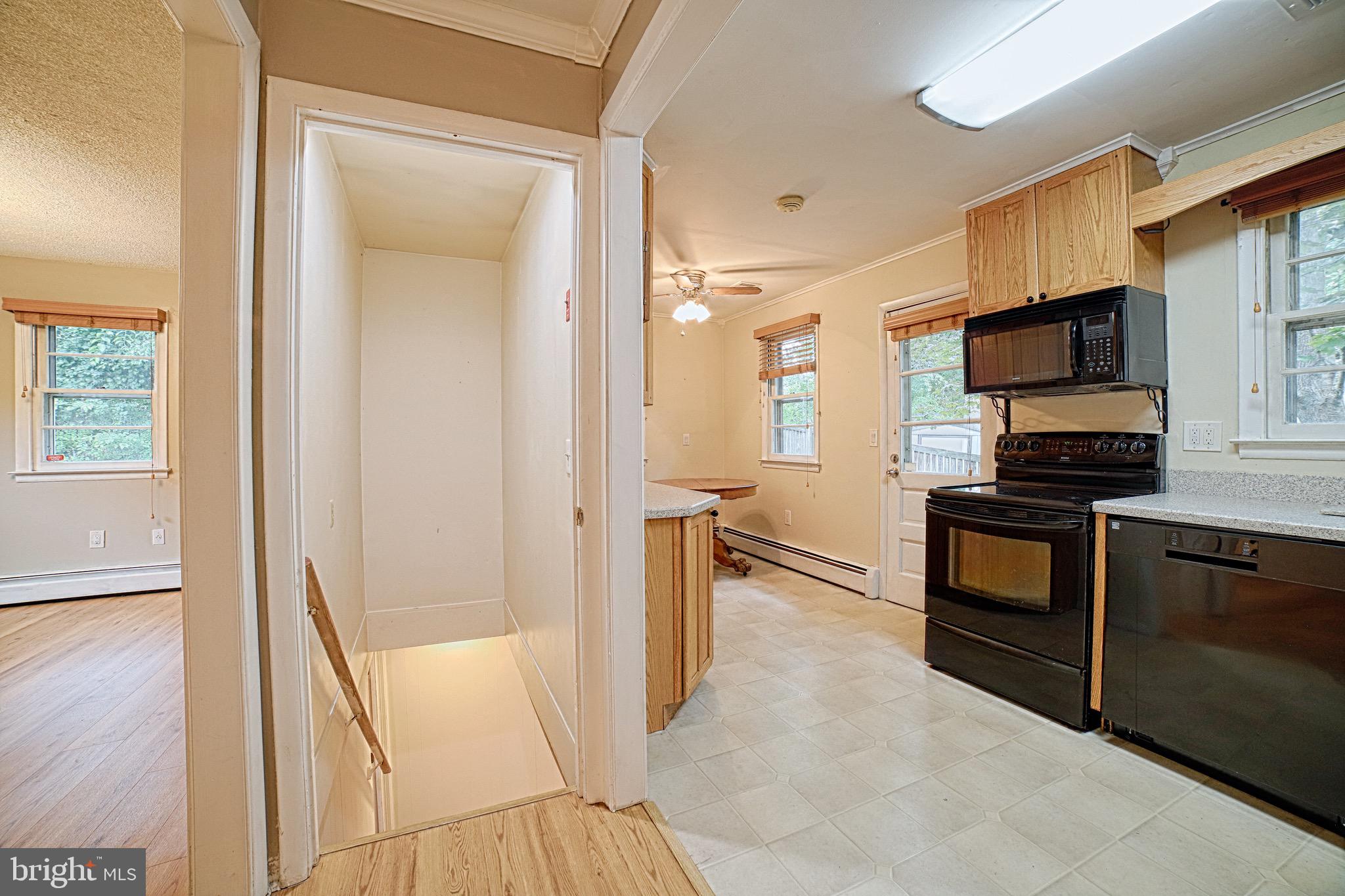 102 Boxwood Road Annapolis, MD 21403 - Photo 13 of 40 Kitchen & Lower level Stairs