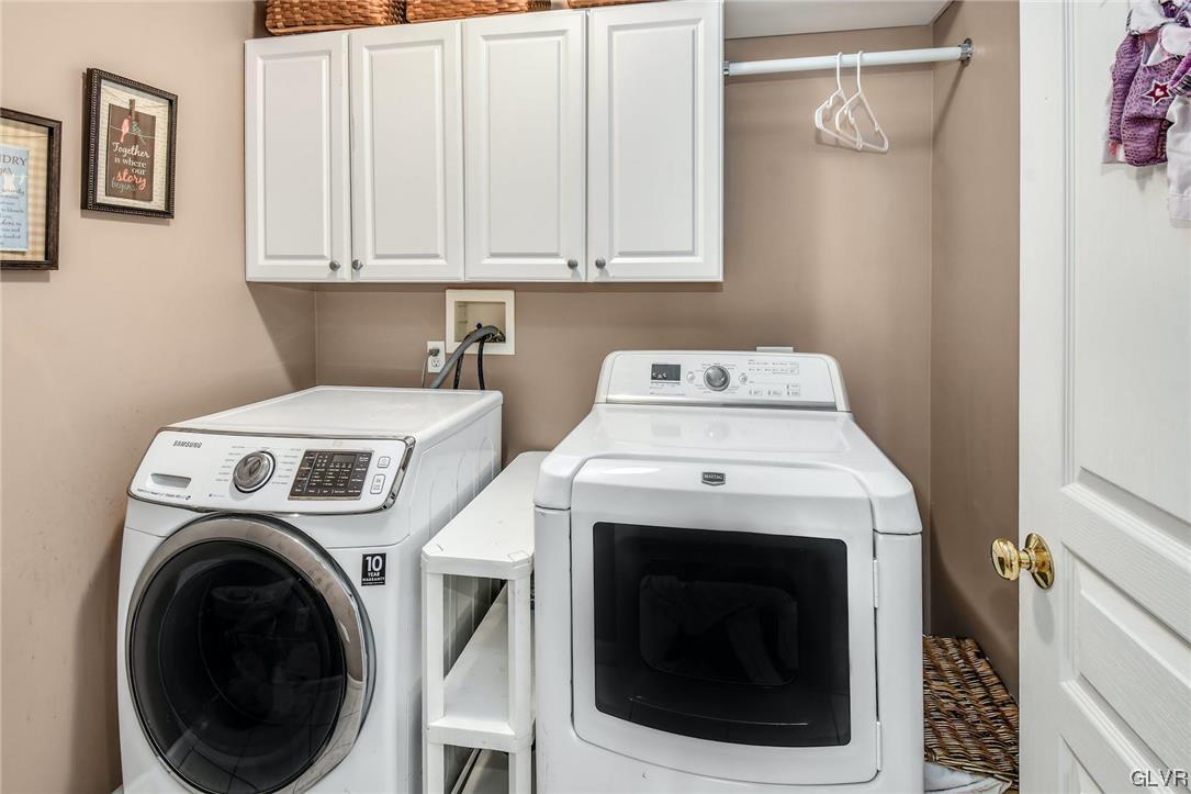 1560 Jakes Place Hellertown, PA 18055 - Photo 27 of 38 a utility room with dryer and washer