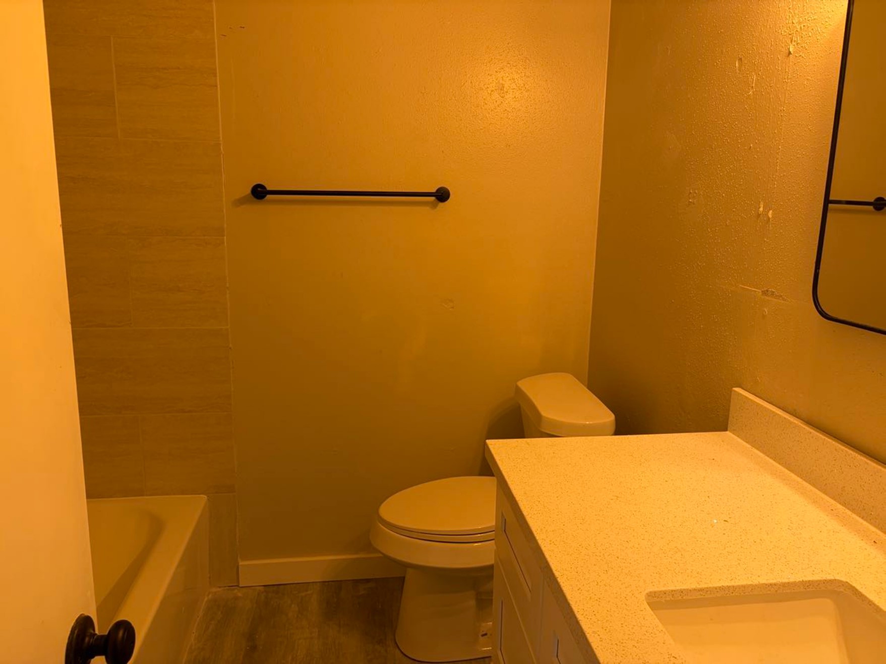 5890 Helbig Road Beaumont, TX 77708 - Photo 18 of 31 a bathroom with a toilet and a shower