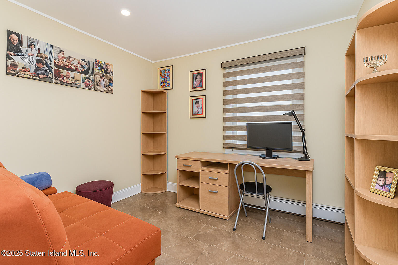 Undisclosed Address Staten Island, NY 10309 - Photo 15 of 40 a view of a workspace with furniture