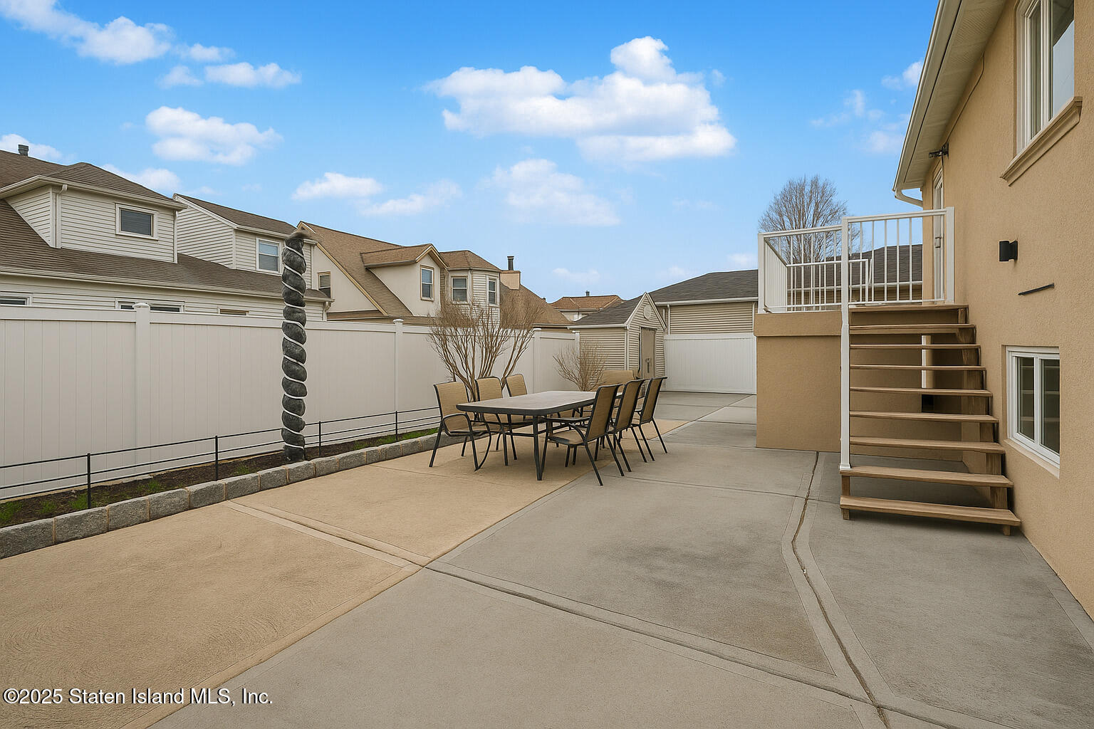 Undisclosed Address Staten Island, NY 10309 - Photo 39 of 40 a view of a terrace with chairs