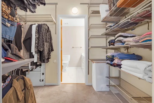 a city view with tall buildings