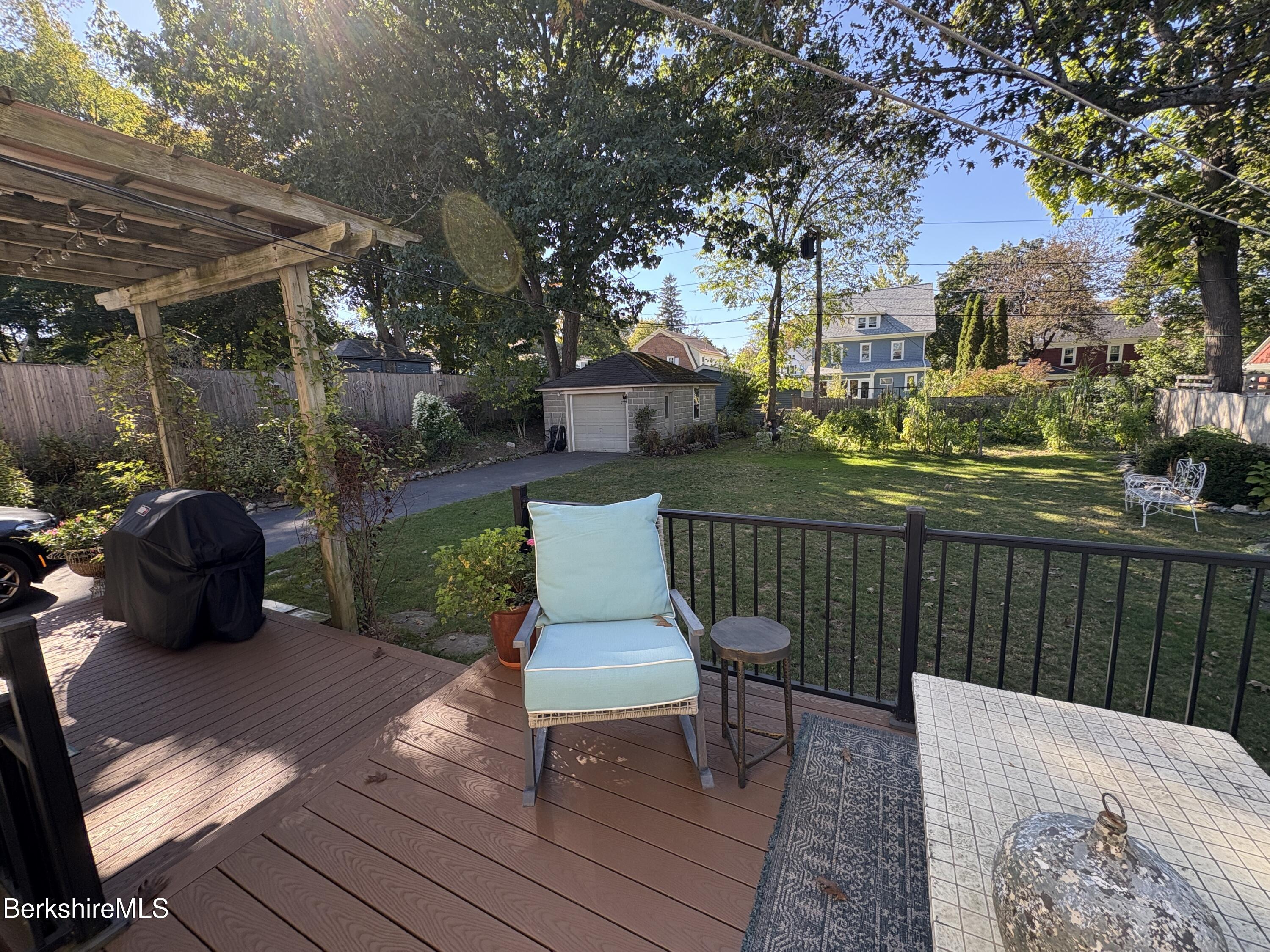38 Northumberland Road Pittsfield, MA 01201 - Photo 20 of 42 Deck and yard