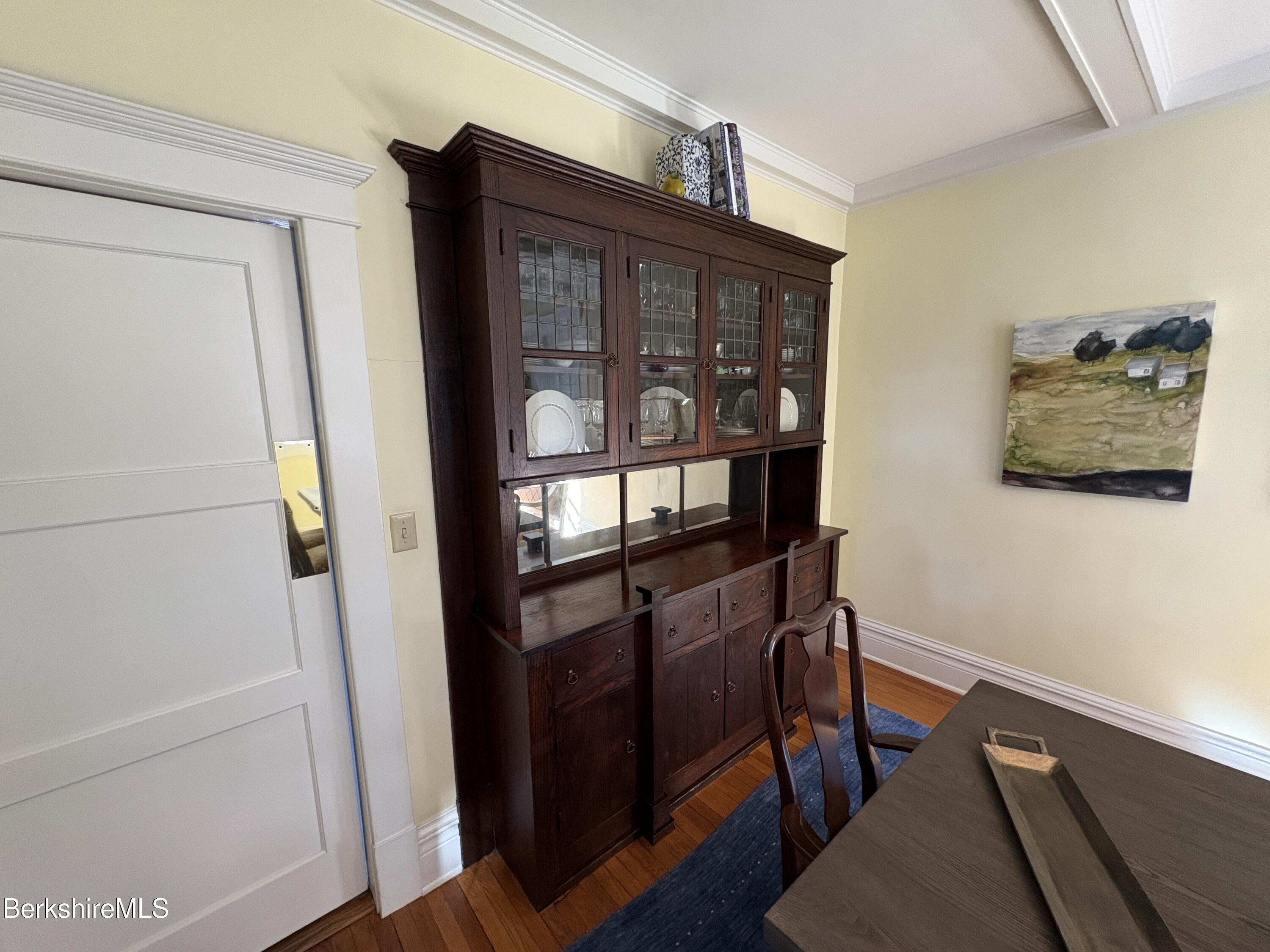 38 Northumberland Road Pittsfield, MA 01201 - Photo 9 of 42 Built in dining cabinet