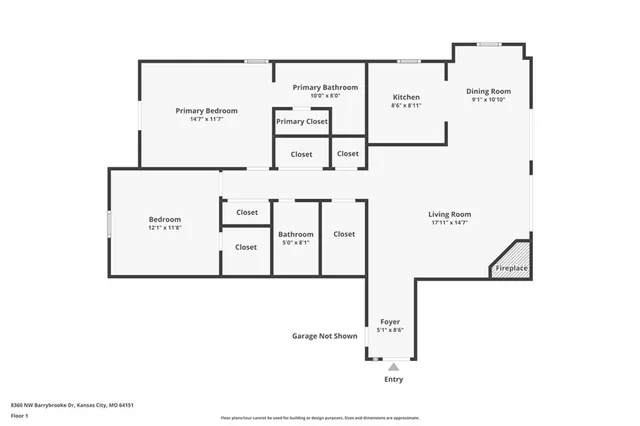 $200,000 | 8360 Northwest Barrybrooke Drive, Kansas City, MO 64151