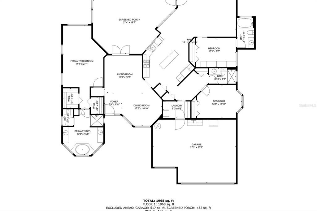 11839 Southeast 173rd Ln Road Summerfield, FL 34491 - Photo 49 of 49 a picture of a room with a white wall and has a painting