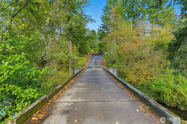 a view of park with large tree