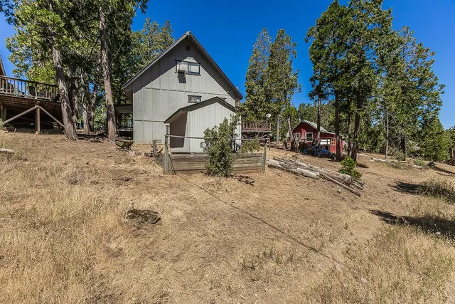 a view of outdoor space with lounge chair
