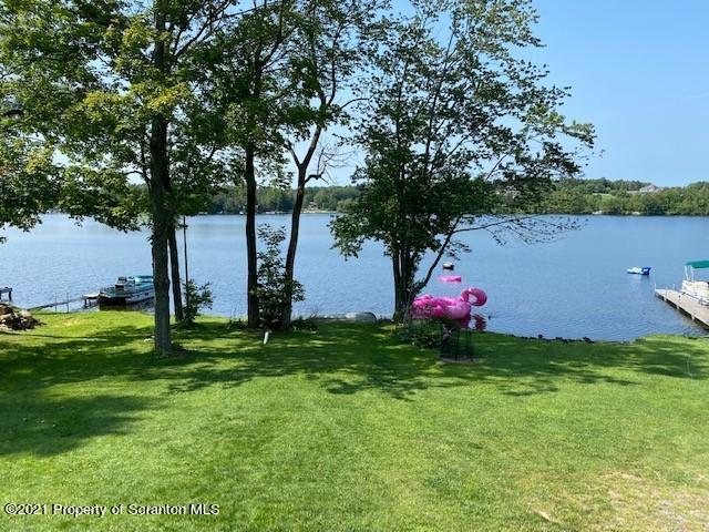 18 Power Line Road Scott Township, PA 18433 - Photo 3 of 34 a backyard of a house with lots of green space