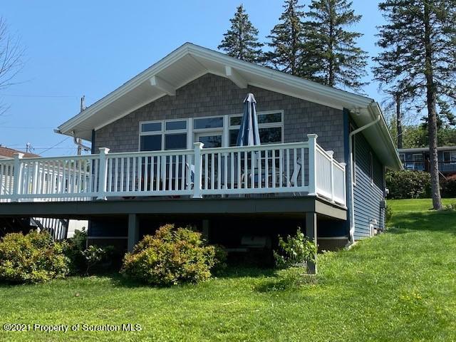 18 Power Line Road Scott Township, PA 18433 - Photo 32 of 34 a front view of a house with garden
