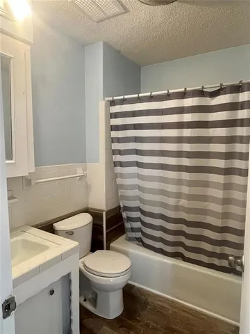 a bathroom with a toilet and a sink