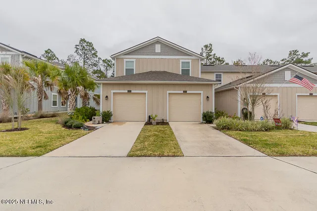 front view of house with a yard