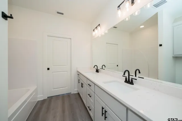 a bathroom with a sink and a toilet