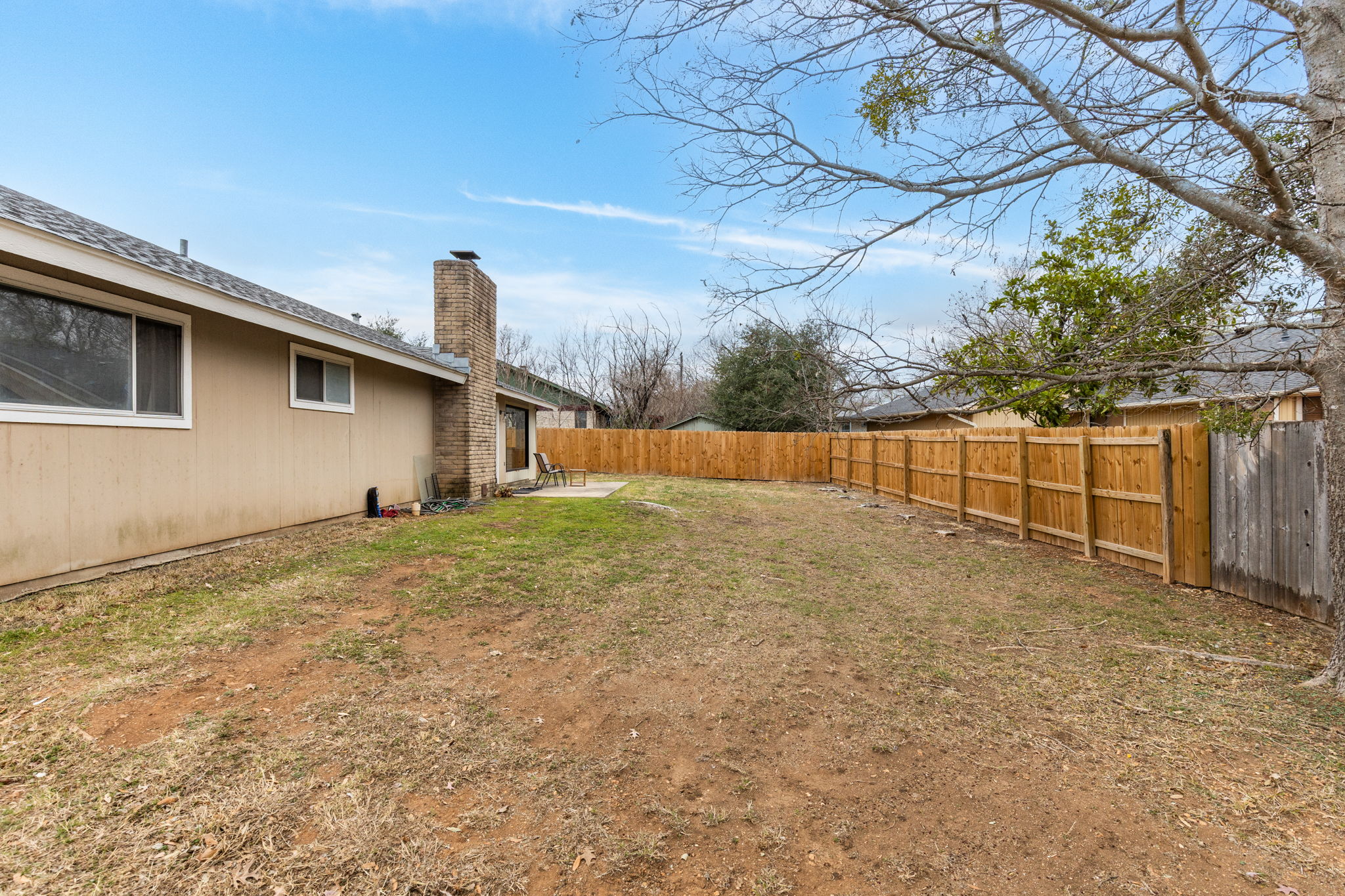 612 Meadowbrook Drive Georgetown, TX 78628 - Photo 33 of 35 Fenced backyard featuring a patio